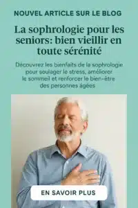 sophrologie pour les séniors, poster