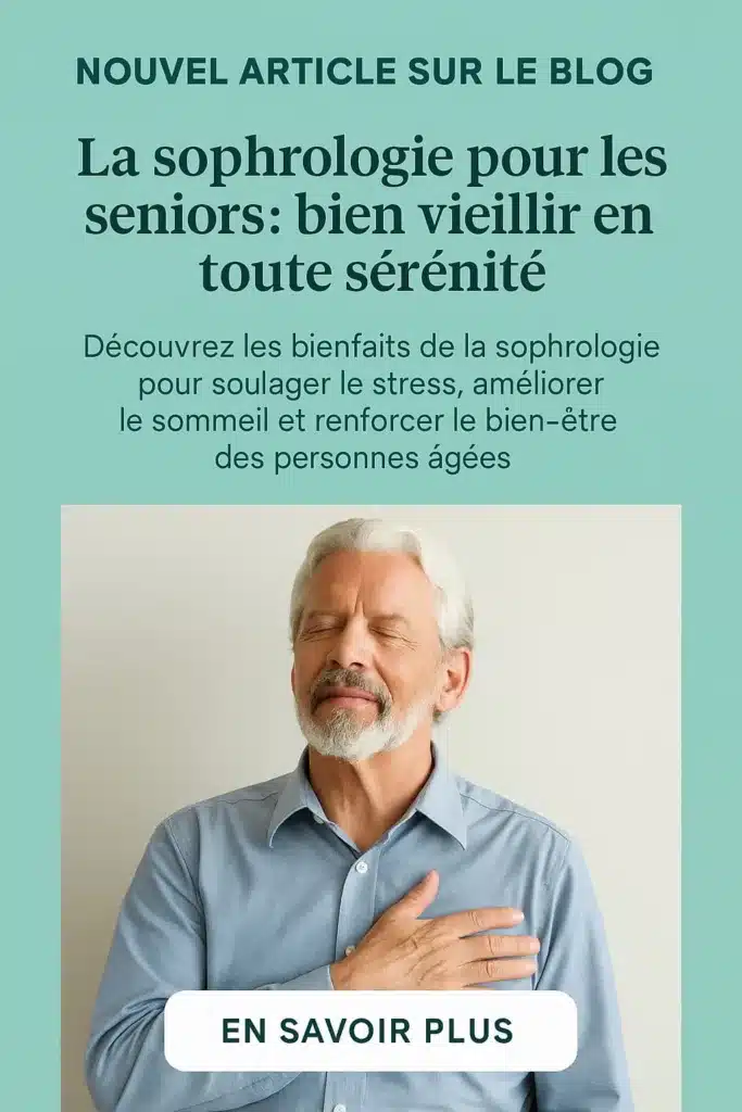 La sophrologie pour les seniors : bien vieillir avec un bien-être maximum Catherine Coker 42 sophrologie pour les séniors, poster