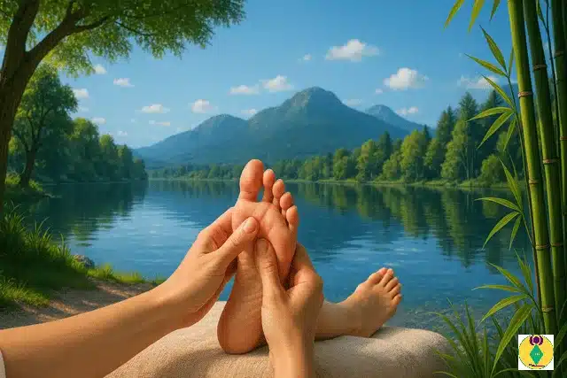 Réflexologie plantaire à Istres, image nature/zen