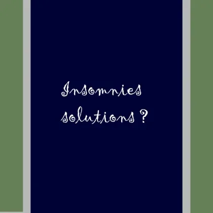 les causes du trouble du sommeil et médecine douce